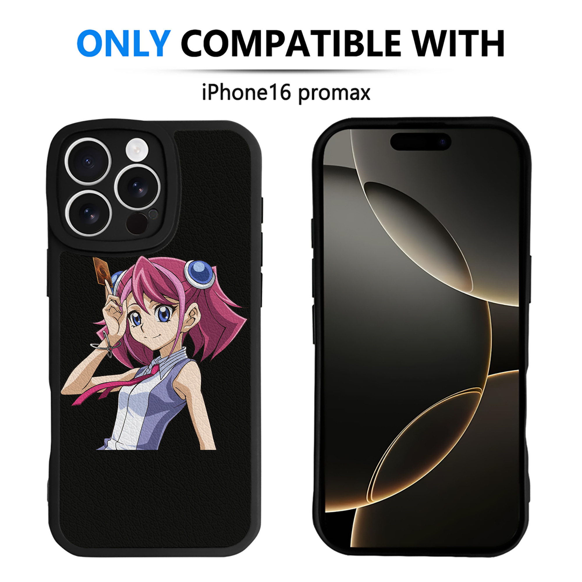 遊☆戯☆王 Yu-Gi-Oh! 【iPhone 16シリーズ対応】シリコンスマホケース（レザー調） 材質：シリコン